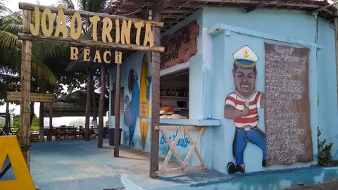 Joao Trinta Beach! Restaurante e passeio as Piscinas Naturais Paripueira Alagoas