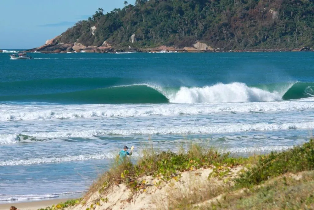 surf na praia do rosa
