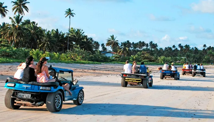 passeio de bugue em Maragogi