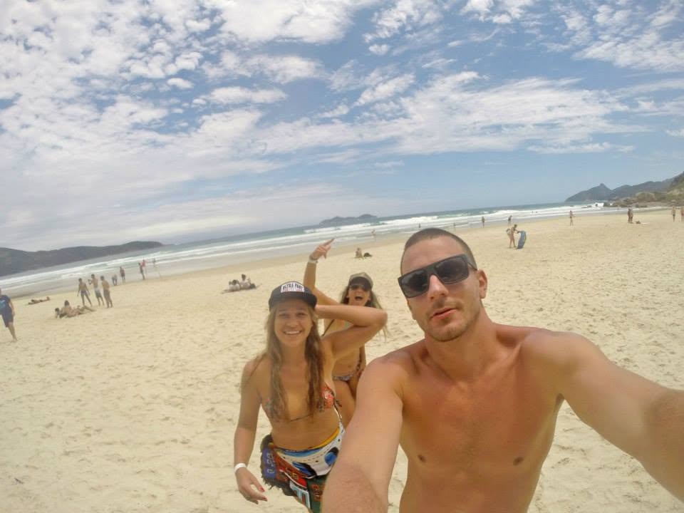 A extensa faixa de areia de Lopes Mendes
